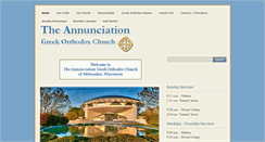 Desktop Screenshot of annunciationwi.org